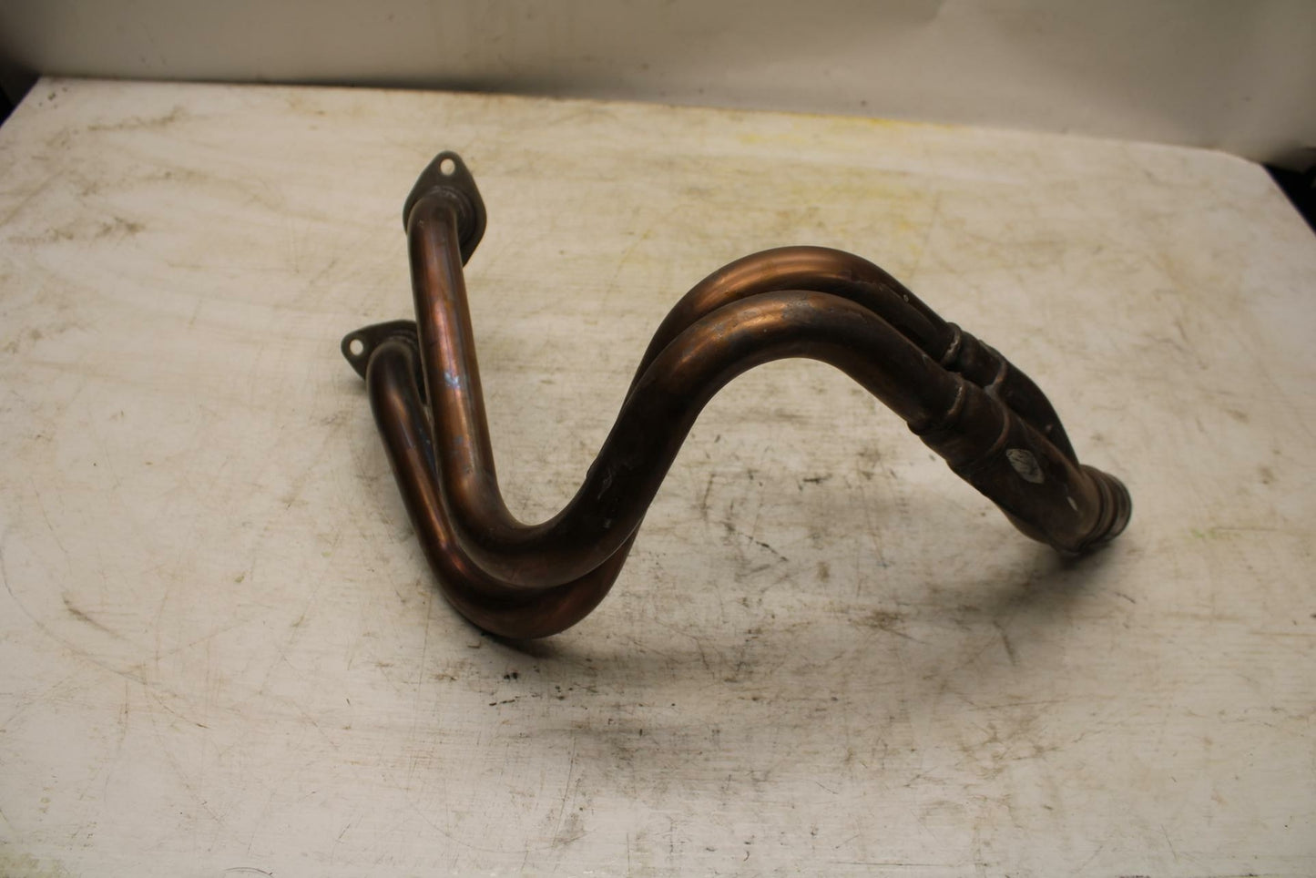 11-12 KAWASAKI NINJA 400 EX400 C EXHAUST HEADER PIPES MANIFOLD BB358