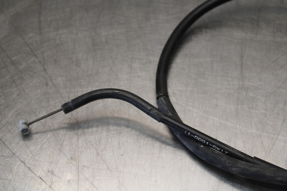 06 KAWASAKI KLR650 CLUTCH CABLE LINE BB919