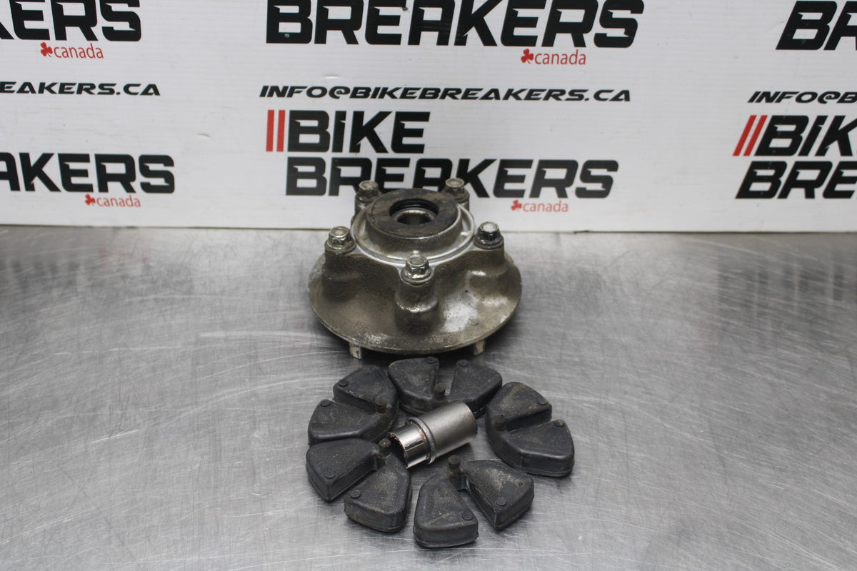08 SUZUKI SV650 REAR HUB & SHOCK DAMPERS CUSH ABSORBERS BB846