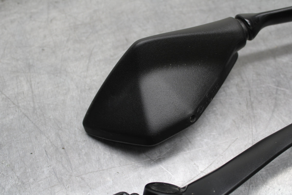 24 KAWASAKI NINJA 500 ABS REAR VIEW MIRROR SET PAIR MIRRORS BB730