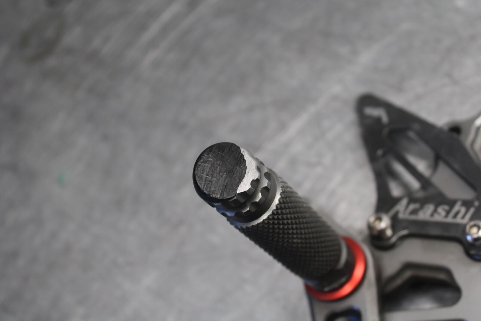 09-12 KAWASAKI NINJA ZX6R RIGHT LEFT REARSETS REAR SET DRIVER FOOT PEGS  BB698