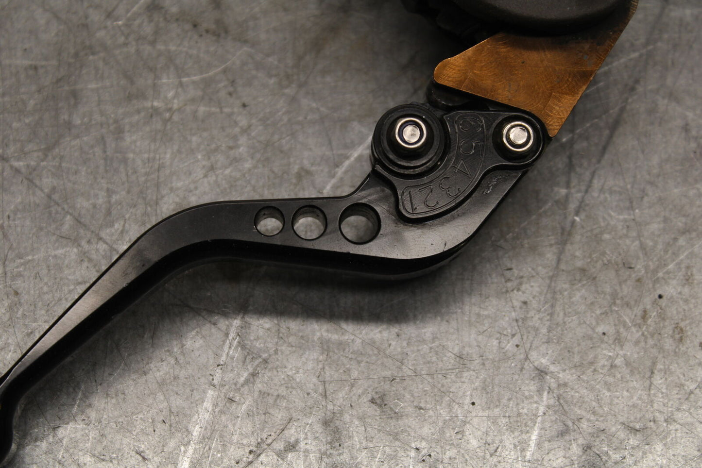 13-18 KAWASAKI NINJA ZX6R FRONT BRAKE MASTER CYLINDER w/ LEVER  BB682