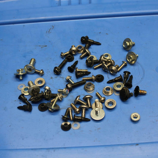 17 KAWASAKI NINJA 300 FAIRING COWL BOLTS SCREWS ASSORTMENT BB215