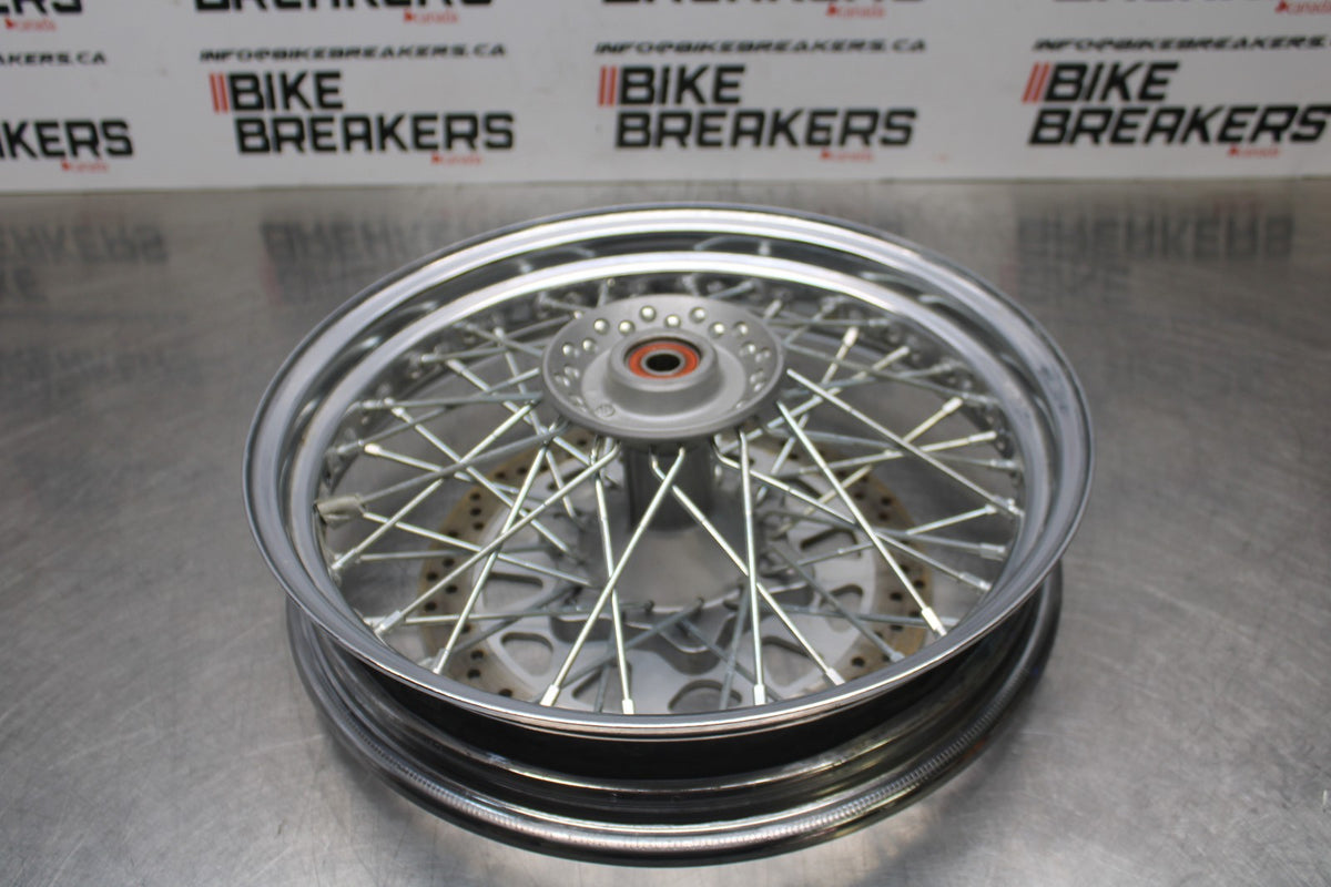 15 SUZUKI BOULEVARD C50 FRONT WHEEL FRONT RIM & ROTOR BB775