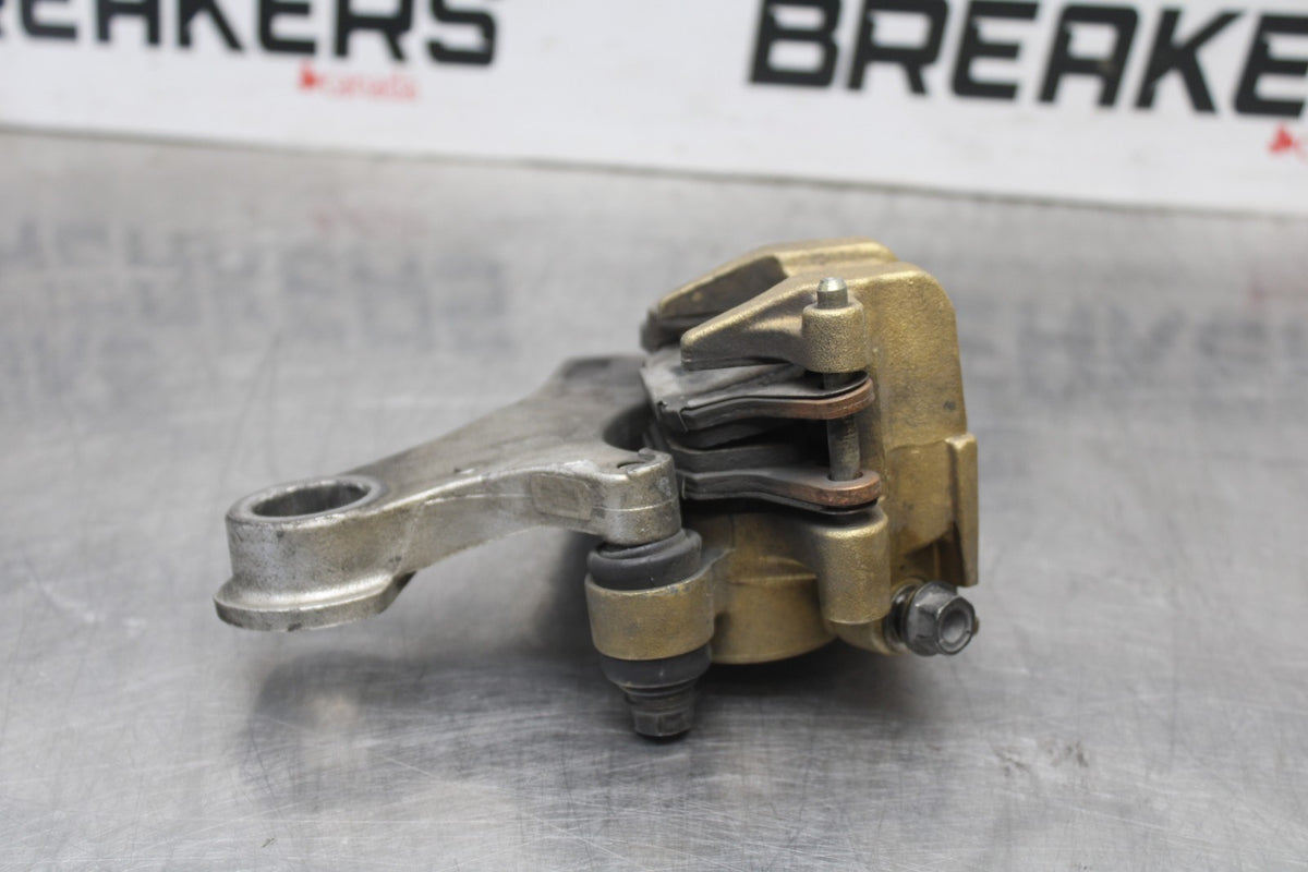 00-01 HONDA CBR929RR REAR BACK BRAKE CALIPER W MOUNT BRACKET BB925