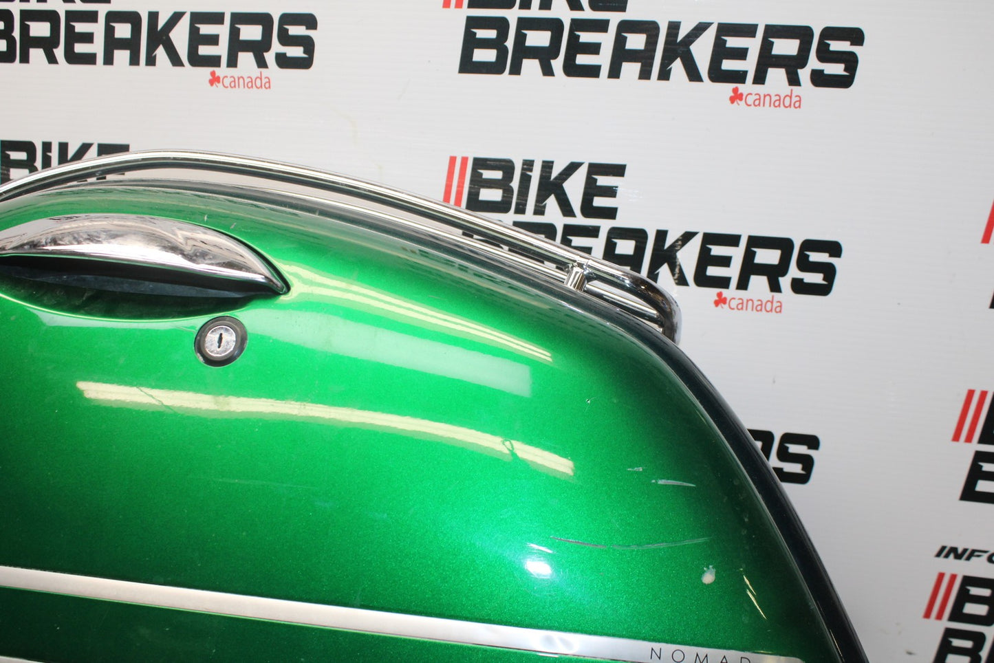 03-08 KAWASAKI VULCAN 1600 CARGO LUGGAGE SADDLEBAG BAG COMPARTMENT SET  BB196