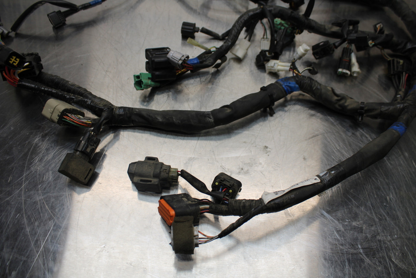 11 SUZUKI GSXR1000 MAIN ENGINE WIRING HARNESS MOTOR WIRE LOOM BB142