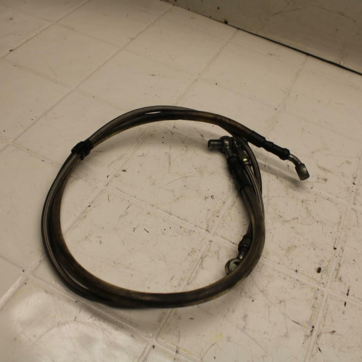 95-98 HONDA CBR600F3 BRAIDEDFRONT BRAKE CALIPER HOSES LINES BB18