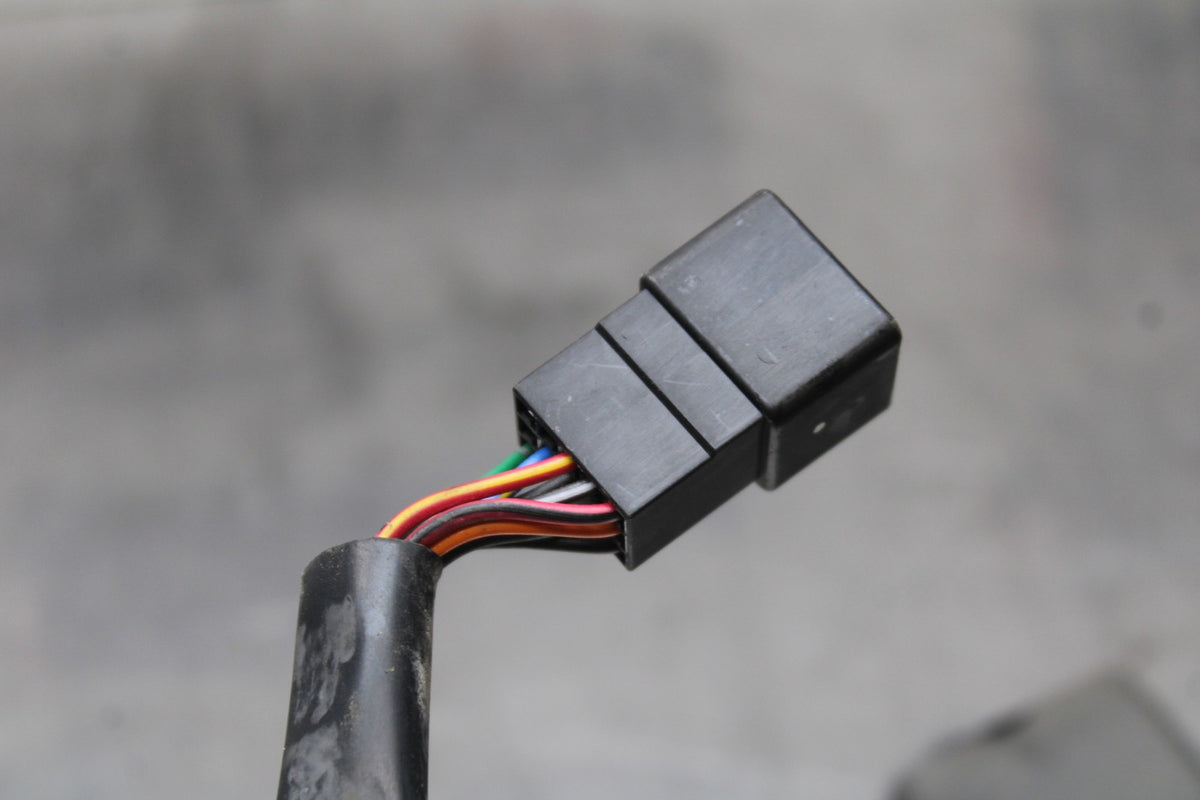 08 KAWASAKI NINJA 650 EX650 LEFT CLIP ON HANDLE HORN SIGNALS SWITCH BB797