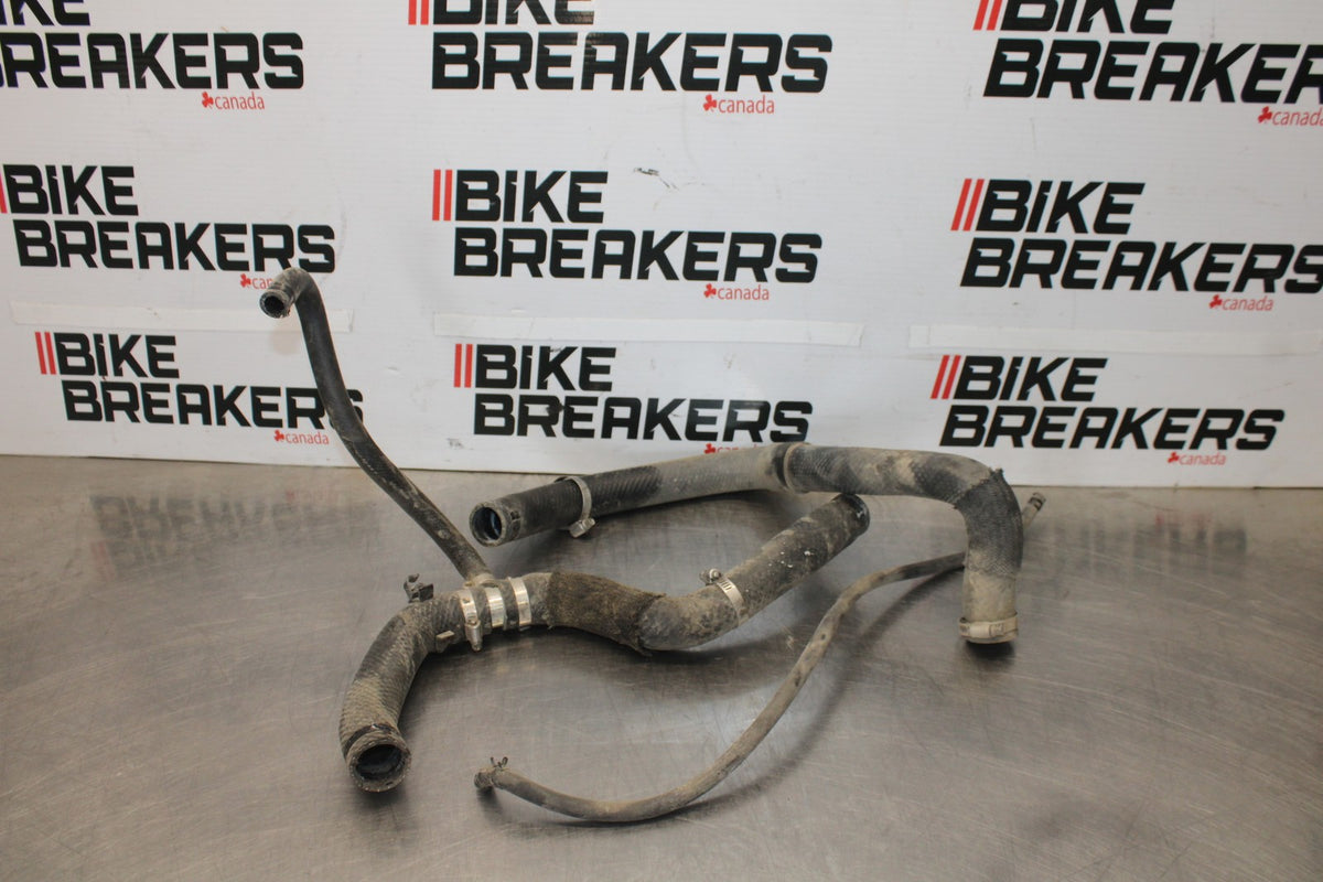 08 KAWASAKI ZX6R RADIATOR HOSES ENGINE COOLANT WATER PIPES HOSE KIT SET BB896