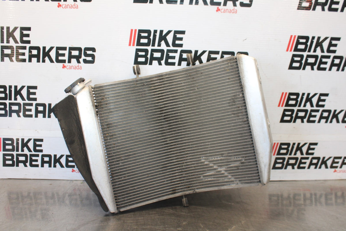07-08 KAWASAKI NINJA ZX6R ENGINE RADIATOR MOTOR COOLER COOLING RADIATER BB937