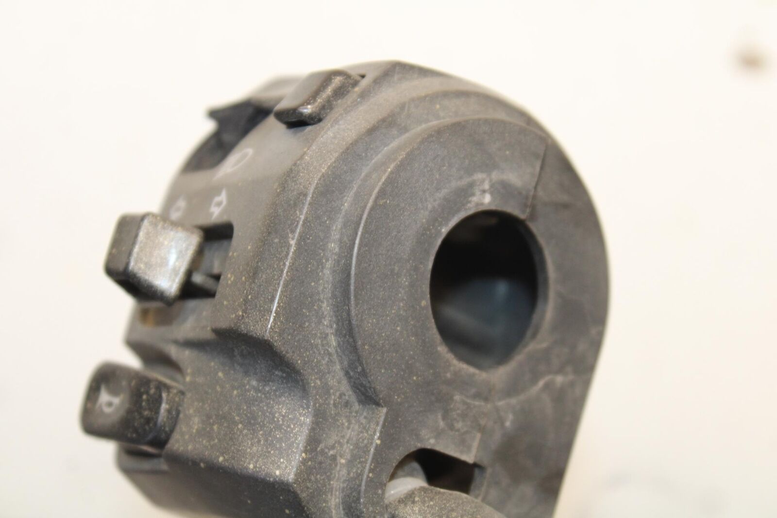 09-12 KAWASAKI NINJA ZX6R ZX600R LEFT CLIP ON HANDLE HORN SIGNALS SWITCH BB617