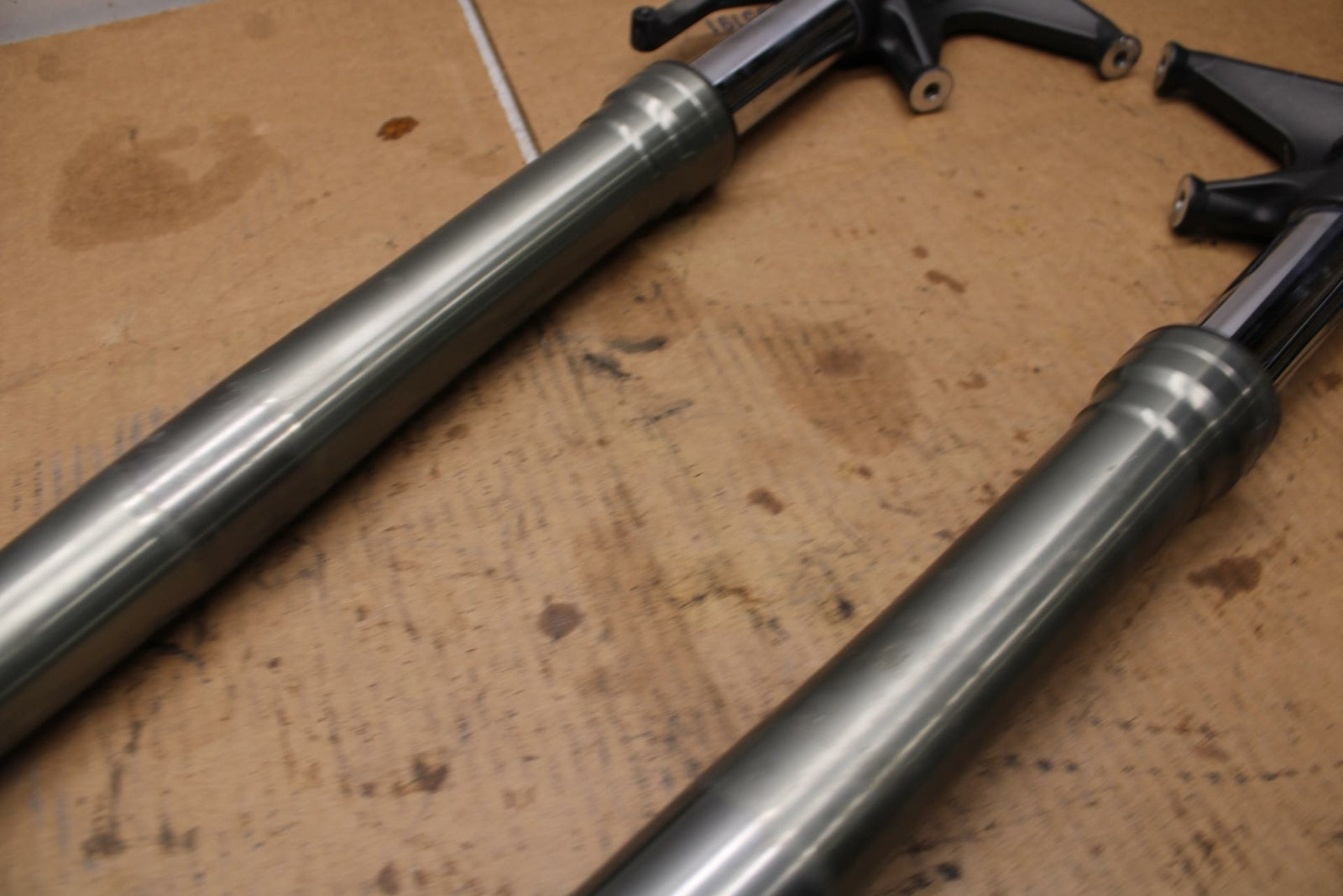 09-12 KAWASAKI NINJA ZX6R FRONT FORKS SHOCK SUSPENSION SET PAIR BB383