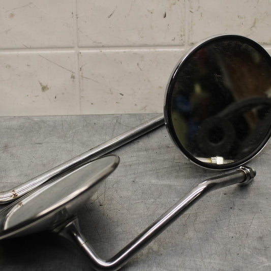 1977 Honda CB550K --- MIRRORS REARVIEW LEFT RIGHT PAIR SET BB592