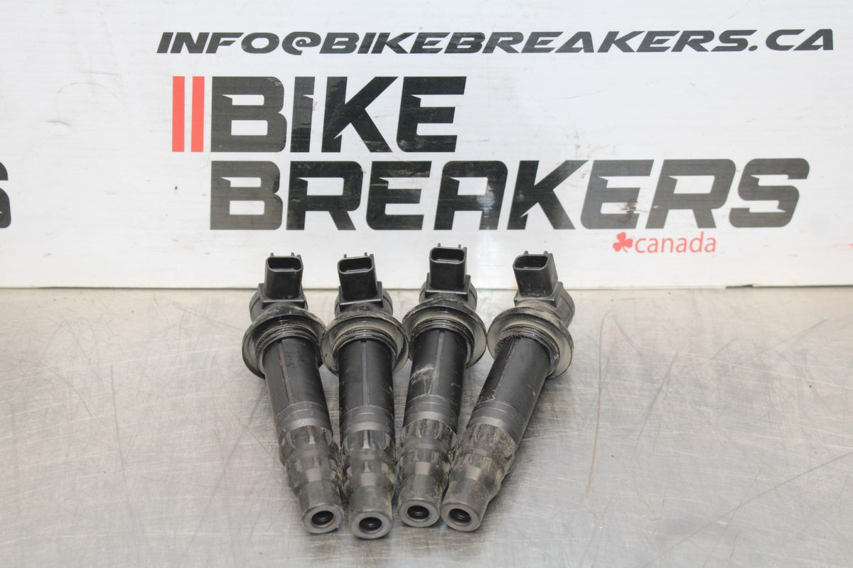 13 YAMAHA YZF R1 IGNITION COILS COIL SPARK PLUG CAPS BB781