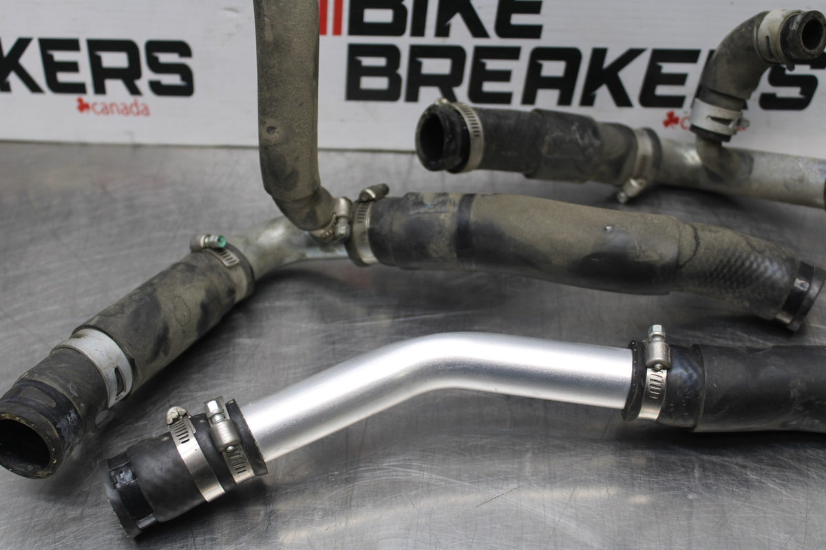 08-16 YAMAHA YZF R6 RADIATOR HOSES ENGINE COOLANT WATER PIPES HOSE KIT SET BB856