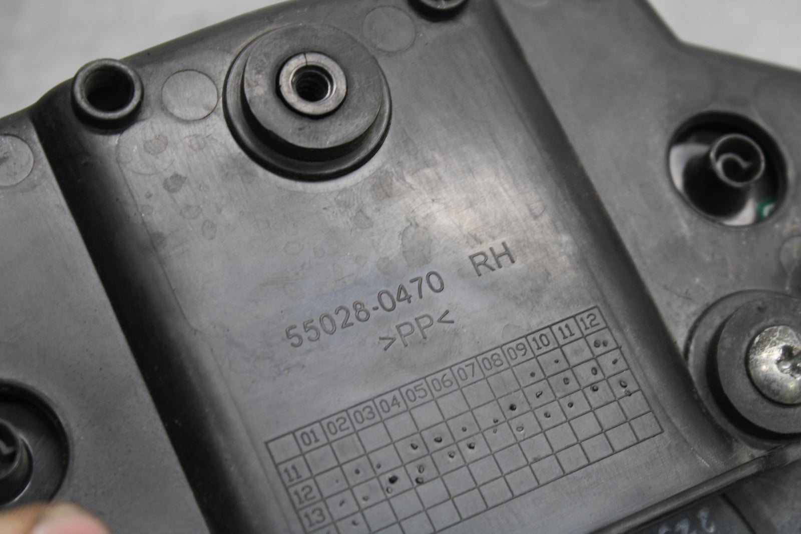 14-15 KAWASAKI NINJA 650 EX650F ABS SPEEDO TACH GAUGES DISPLAY CLUSTER BB741