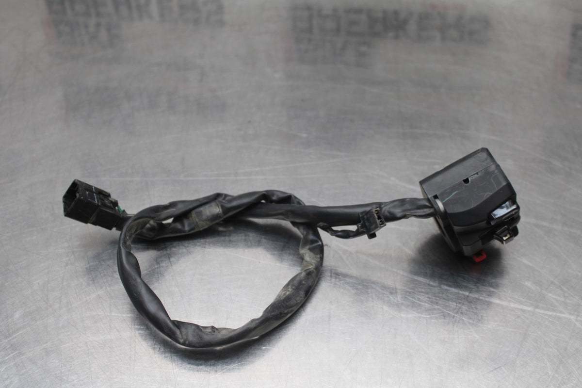 13 KAWASAKI NINJA 650 EX650F ABS LEFT CLIP ON HANDLE HORN SIGNALS SWITCH BB828