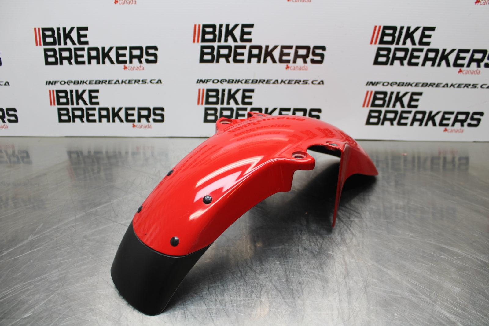 08 MOTO GUZZI BREVA 750 FRONT WHEEL FENDER COWL FAIRING BB154