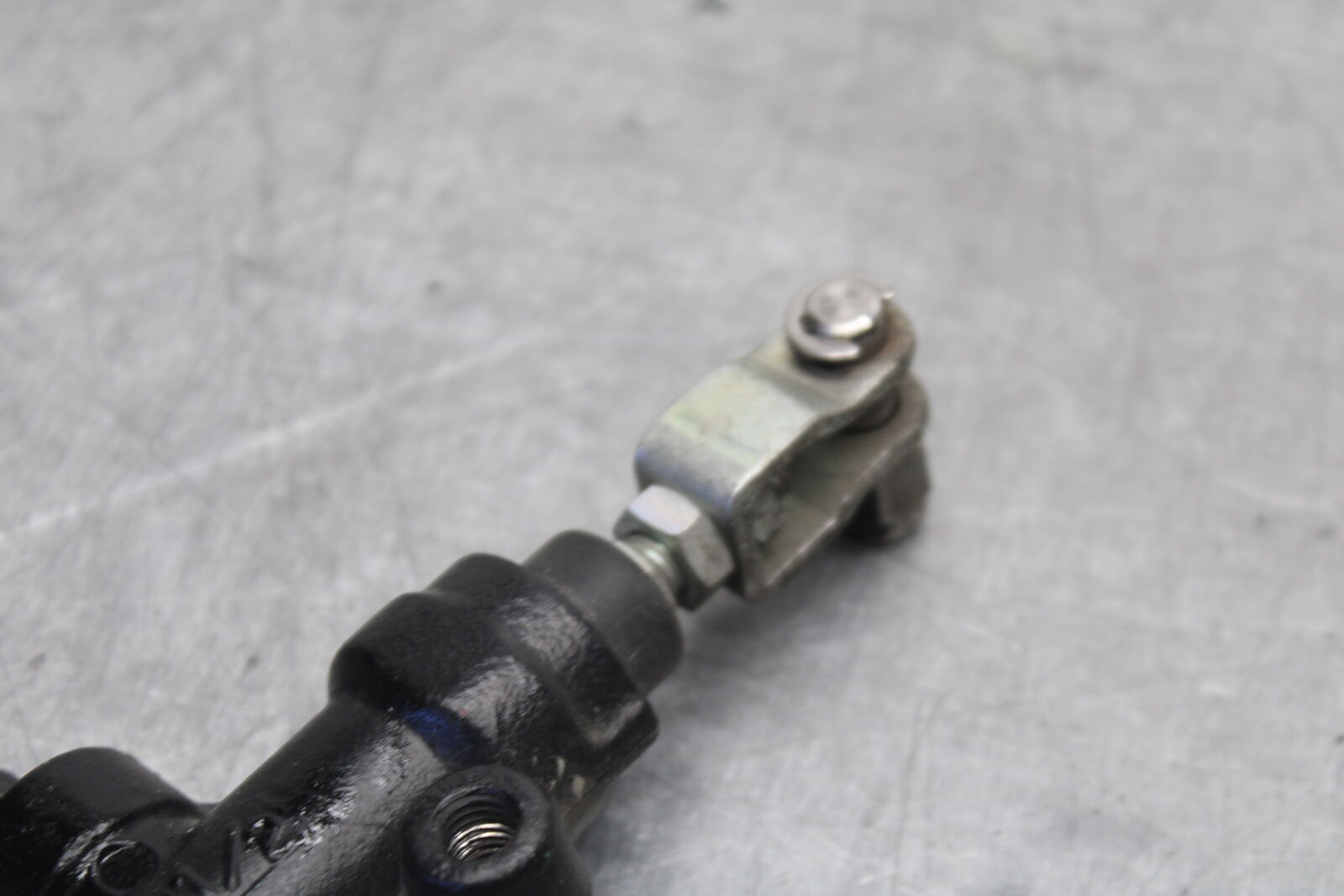 09-12 KAWASAKI NINJA ZX6R REAR BACK BRAKE MASTER CYLINDER W RESERVOIR BB698