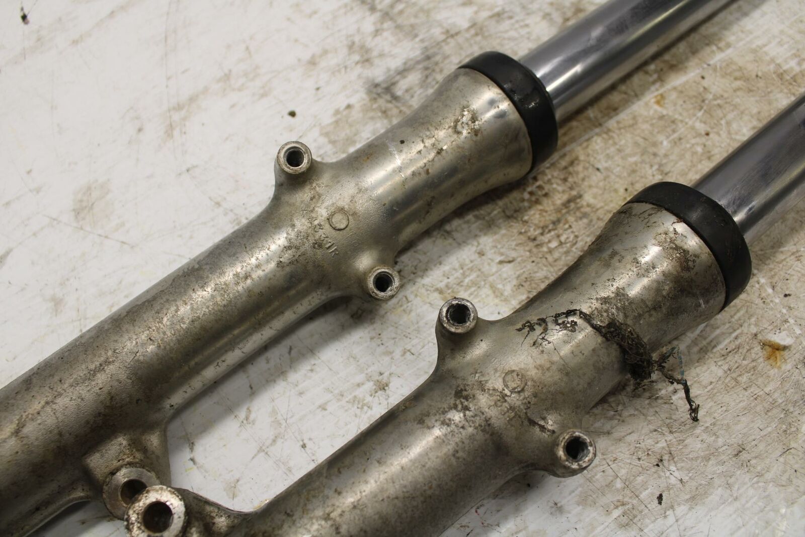 80-81 SUZUKI GS1000GL FRONT FORKS SHOCK SUSPENSION SET PAIR BB254