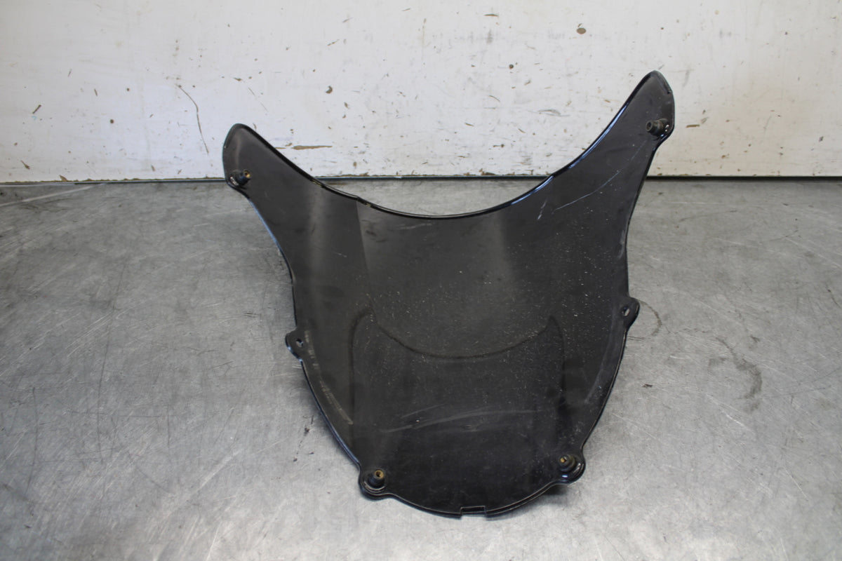 03-04 KAWASAKI NINJA ZX6RR AFTERMARKET BLACK FRONT WINDSHIELD WINDSCREEN BB684 