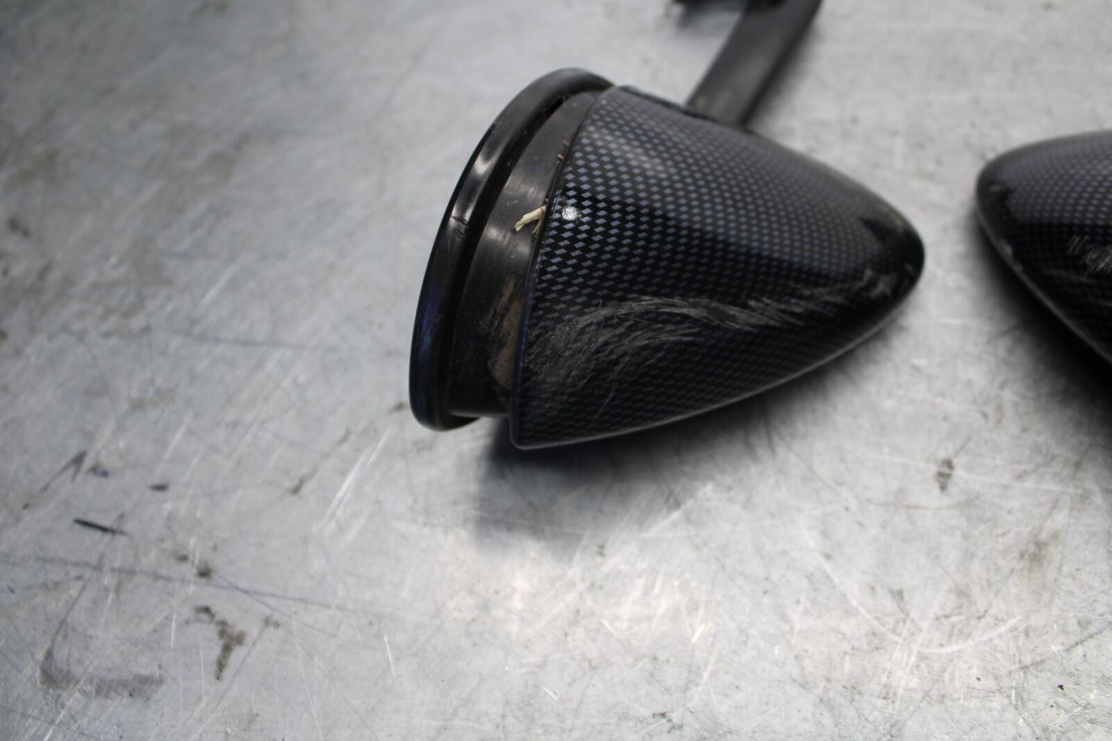 06-07 KAWASAKI NINJA ZX14R REAR VIEW MIRROR SET PAIR MIRRORS bb433