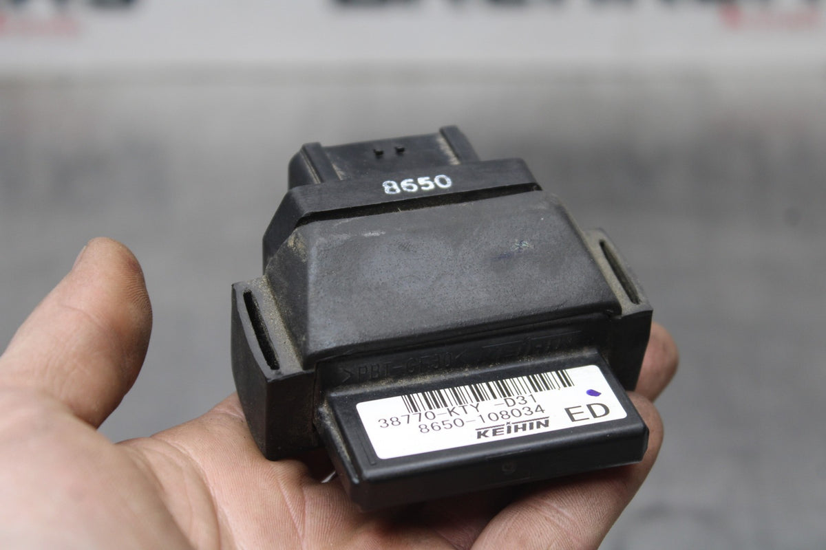 08 HONDA CBR125R ECU COMPUTER CONTROLLER UNIT BLACK BOX ECM CDI  BB839