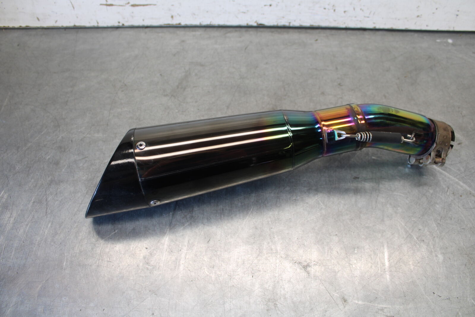 18-23 KAWASAKI NINJA 400 AFTERMARKET EXHAUST SLIP ON CAN SILENCER  BB679