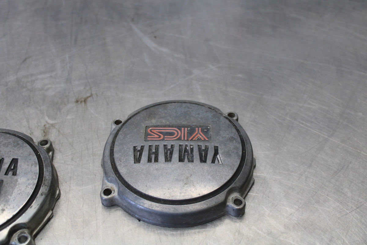 81 YAMAHA MAXIM 550 XJ550 RIGHT LEFT SIDE ENGINE MOTOR COVER BB866