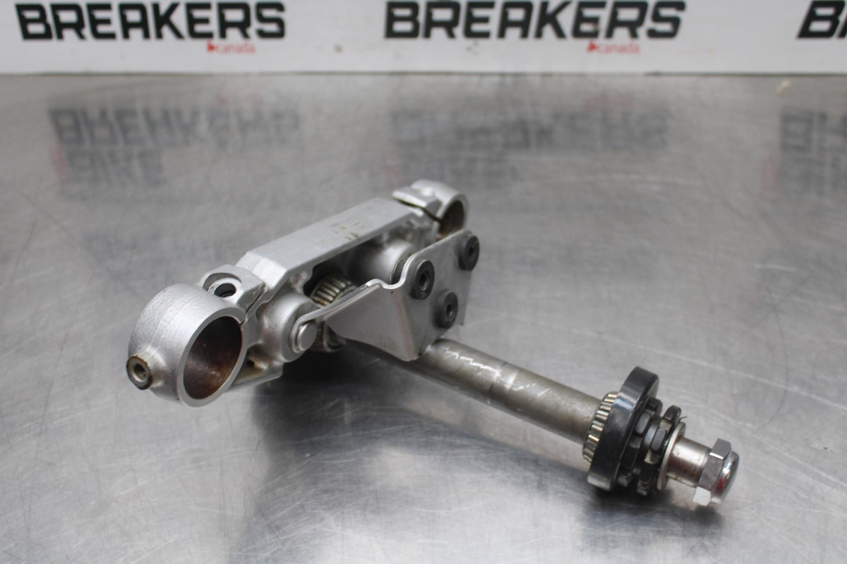 06 KAWASAKI VULCAN 900 FRONT FORKS CLAMP LOWER TRIPLE TREE STEM BB799
