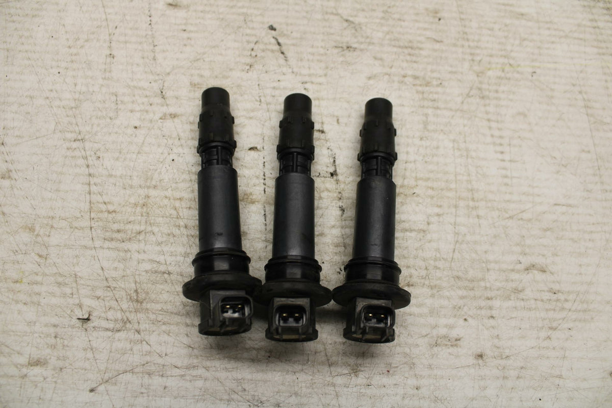 08-11 TRIUMPH SPEED TRIPLE IGNITION COILS COIL SPARK PLUG CAPS BB366