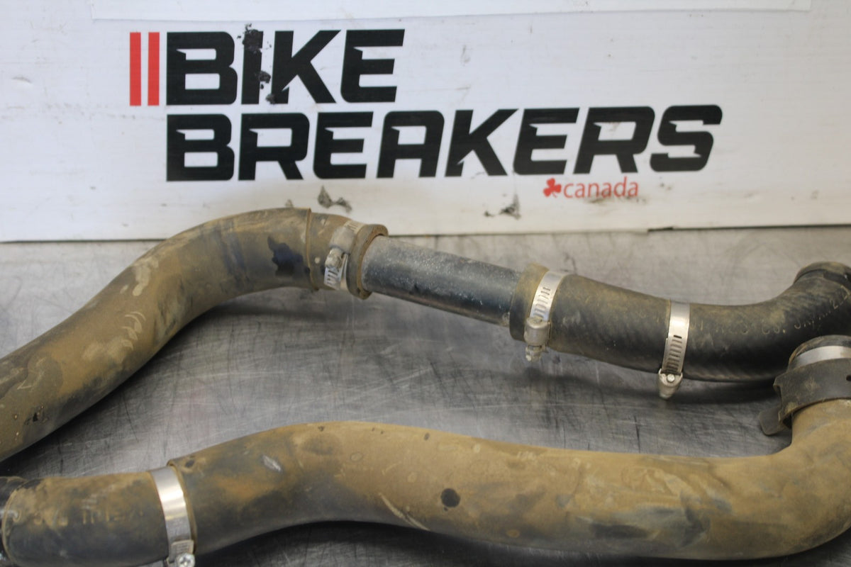03-04 YAMAHA YZF R6S RADIATOR HOSES ENGINE COOLANT WATER PIPES HOSE BB890