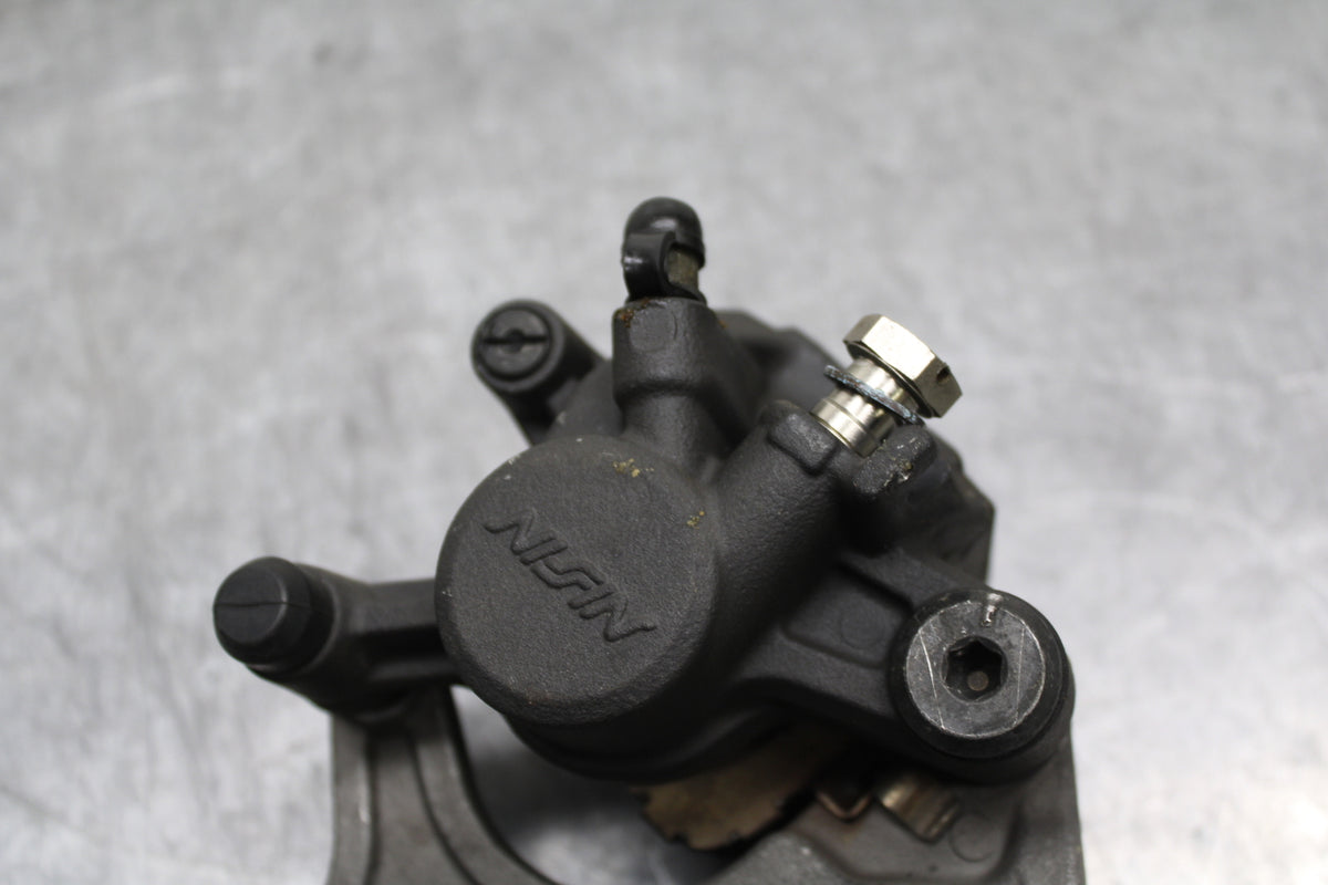 11-24 SUZUKI GSXR750 REAR BACK BRAKE CALIPER W MOUNT BRACKET BB128