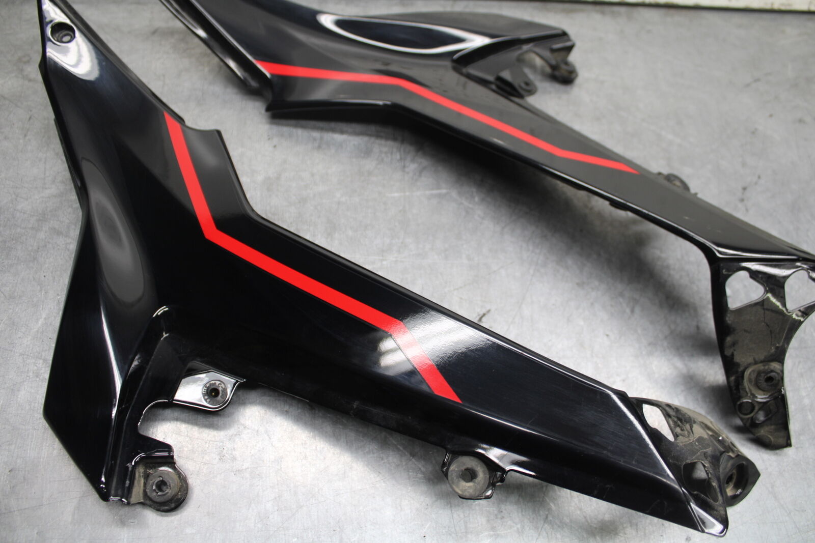 18-24 KAWASAKI NINJA 650 RIGHT LEFT GAS FUEL TANK PANELS COVERS TRIM SET  BB725