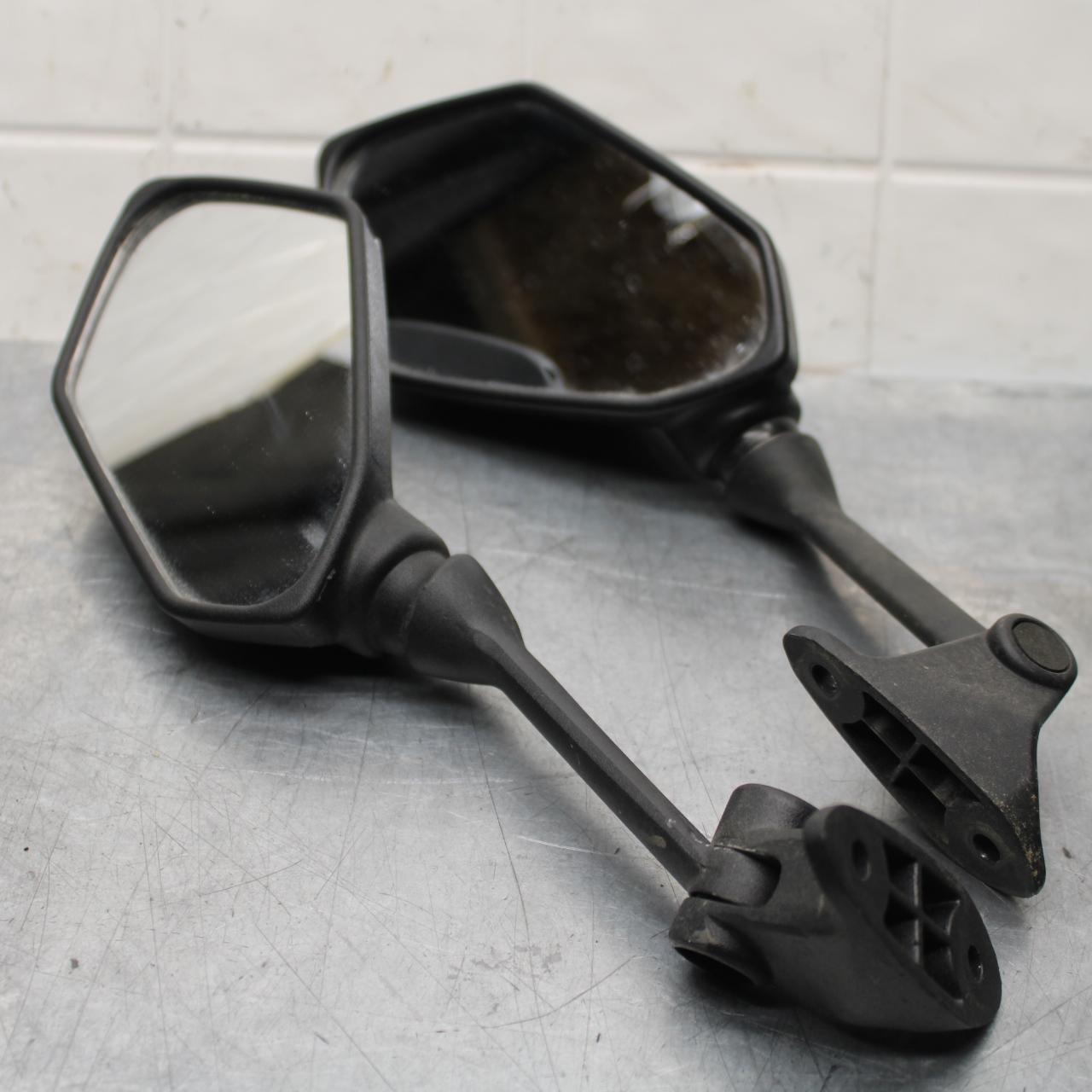 2011 Kawasaki Ninja ZX6R ZX600R MIRRORS REARVIEW PAIR SET BB587
