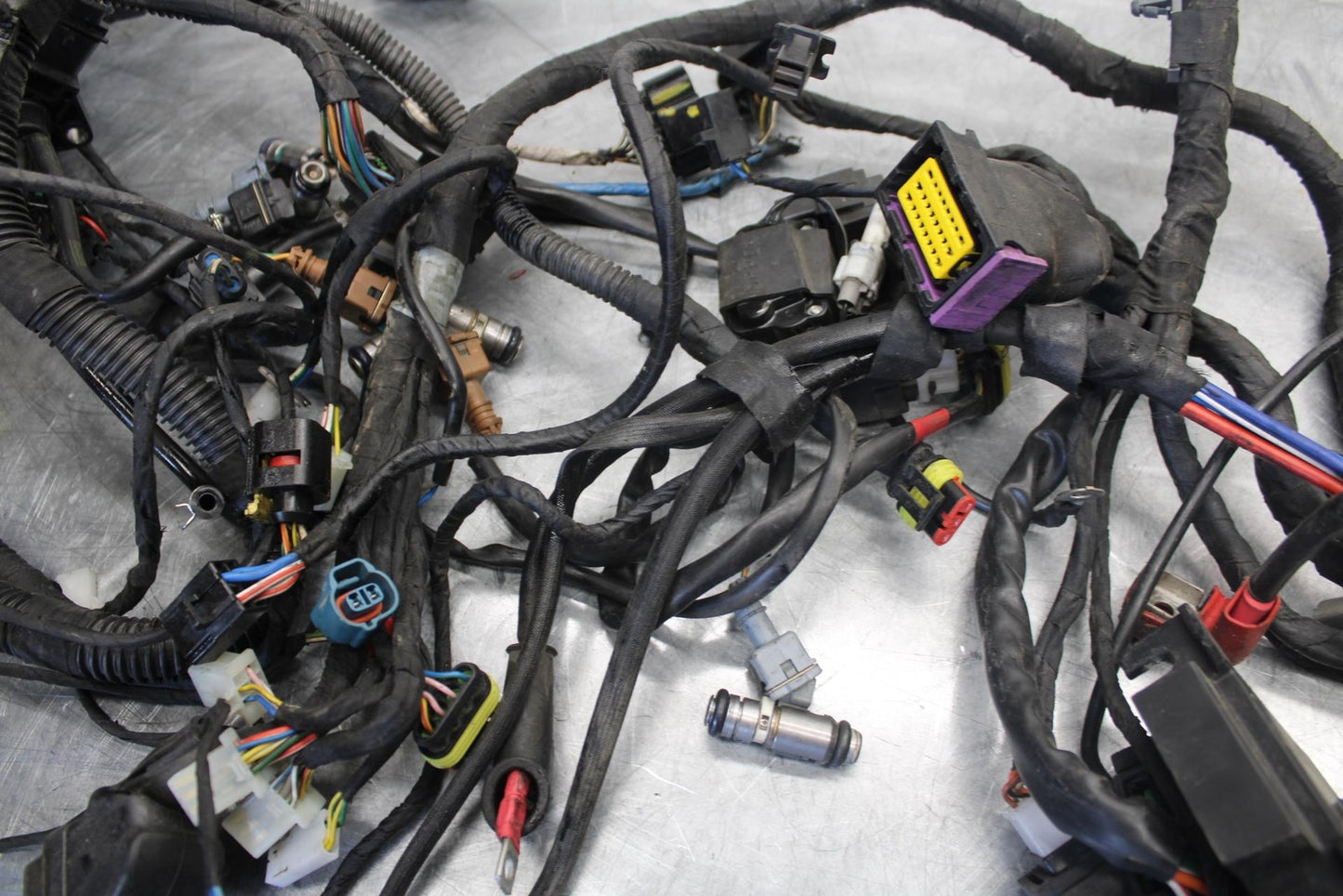 2010 Aprilia RSV1000R MAIN ENGINE WIRING HARNESS MOTOR WIRE LOOM BB513