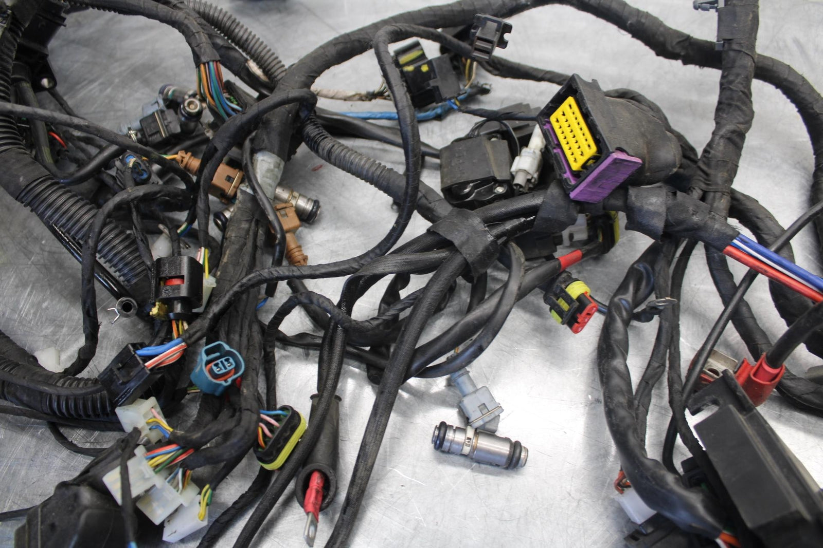 2010 Aprilia RSV1000R MAIN ENGINE WIRING HARNESS MOTOR WIRE LOOM BB513