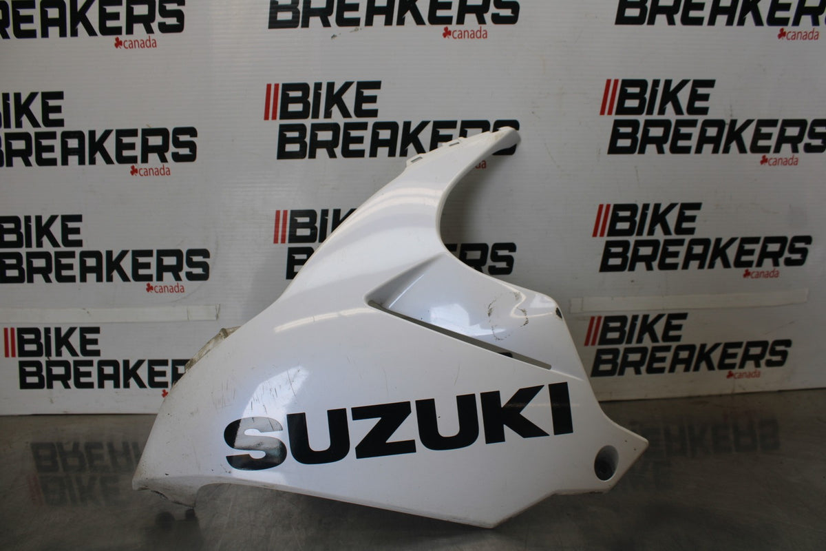 11-26 SUZUKI GSXR750 LEFT LOWER BOTTOM BELLY SIDE FAIRING COWL BB900