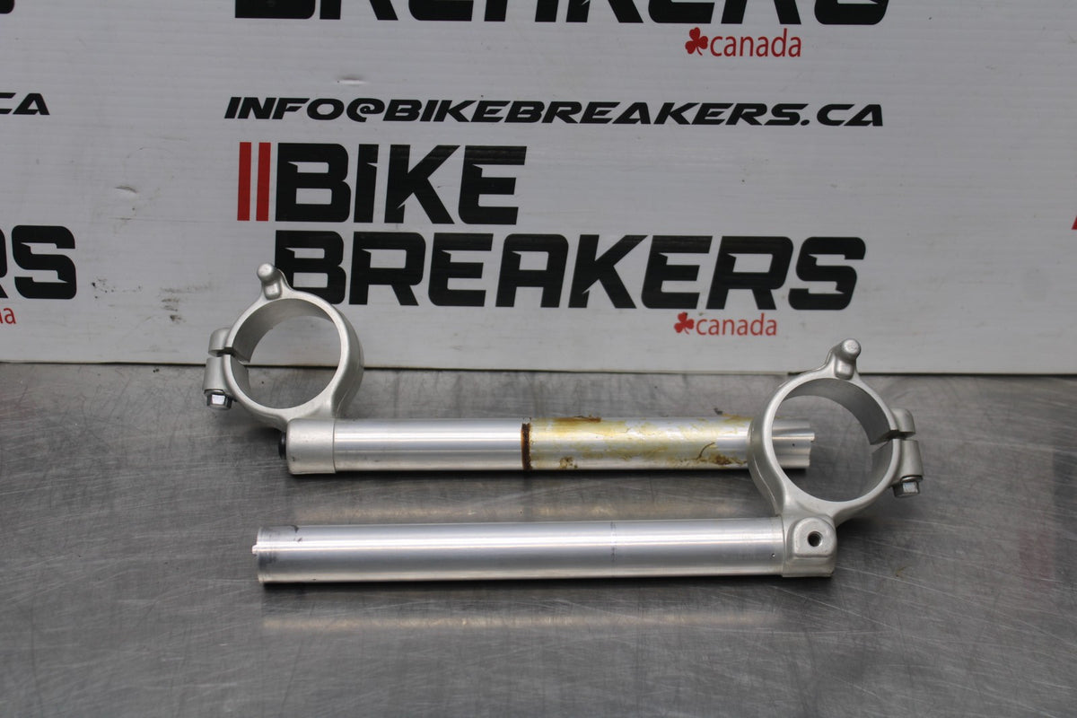 05-06 SUZUKI GSXR1000 LEFT RIGHT CLIP ON ONS HANDLEBARS PAIR SET BB857