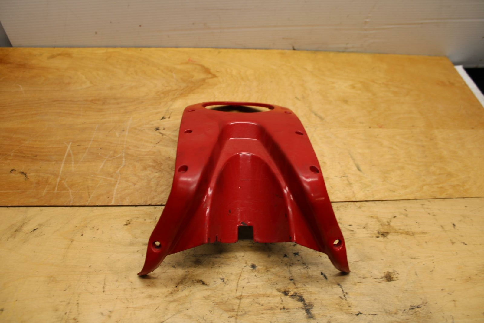 08-14 DUCATI MONSTER 696 GAS TANK FUEL CELL COVER FAIRING COWL BB324