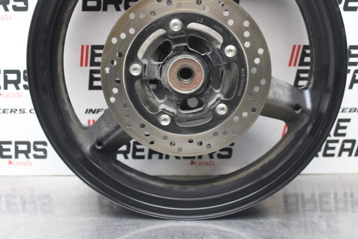 15 SUZUKI GW250F REAR WHEEL BACK RIM & ROTOR BB789