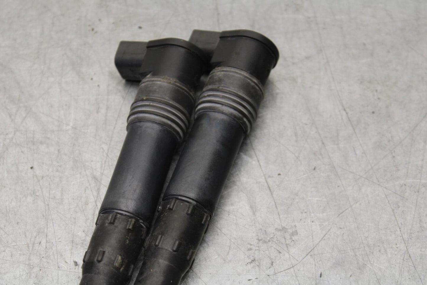 2014 Kawasaki Ninja 650 EX650E IGNITION COILS SPARK PLUG CAPS 21171-0028 BB569