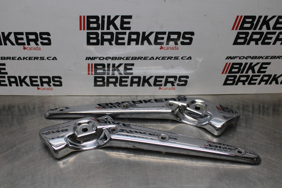 07 HONDA VTX1300R REAR STRUT FRAME COVER SET PAIR BB825