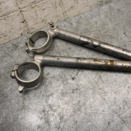 2007 Suzuki GSXR600 LEFT RIGHT CLIP ON ONS HANDLEBARS PAIR SET 56111-01H00 BB540