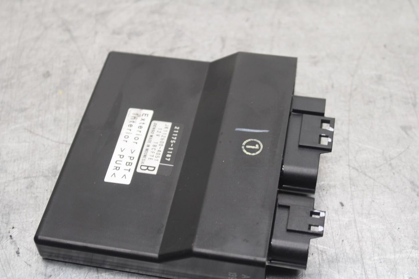 12-17 KAWASAKI ER-6N Z650 ECU COMPUTER CONTROLLER UNIT BLACK BOX CDI  BB607