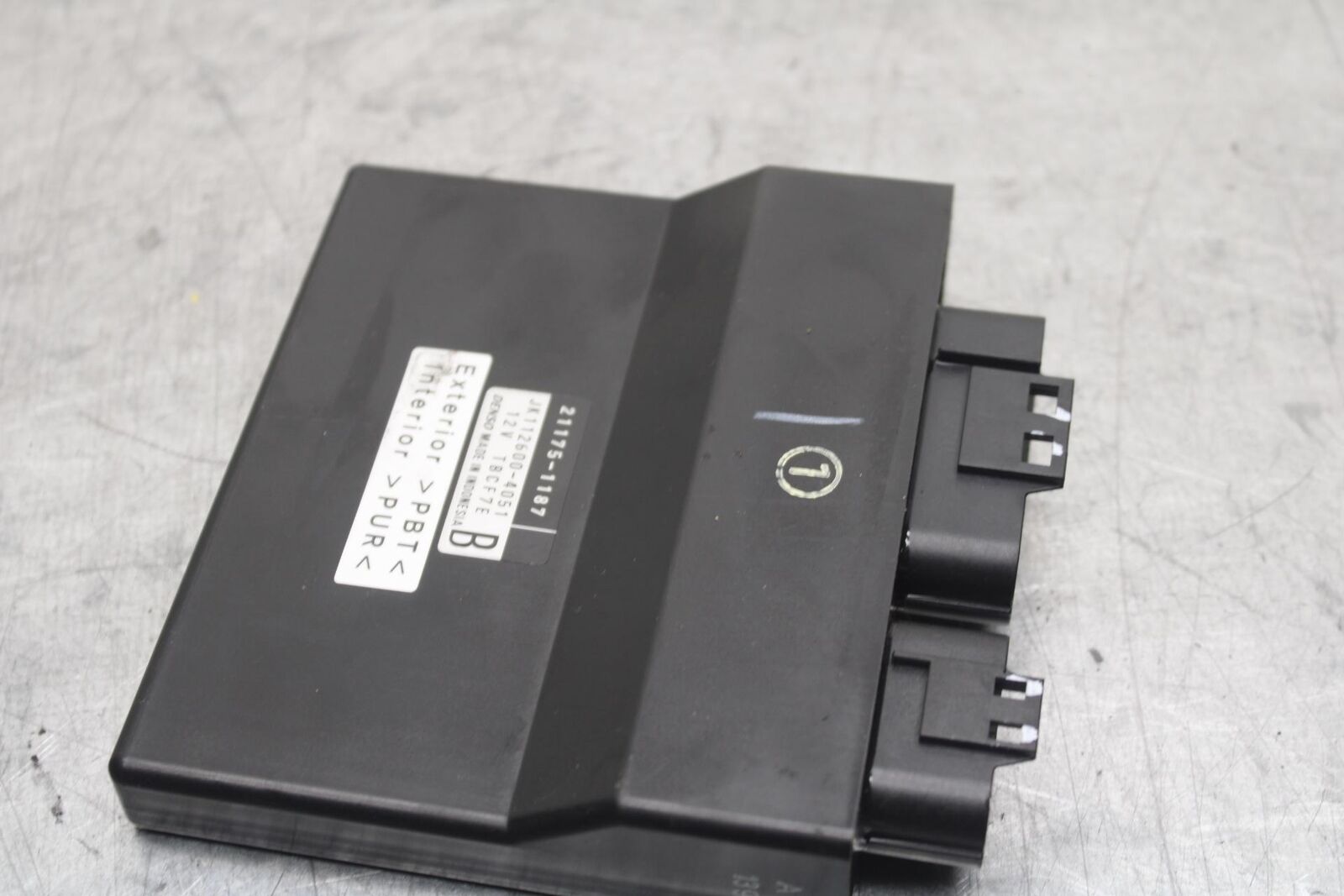 12-17 KAWASAKI ER-6N Z650 ECU COMPUTER CONTROLLER UNIT BLACK BOX CDI  BB607