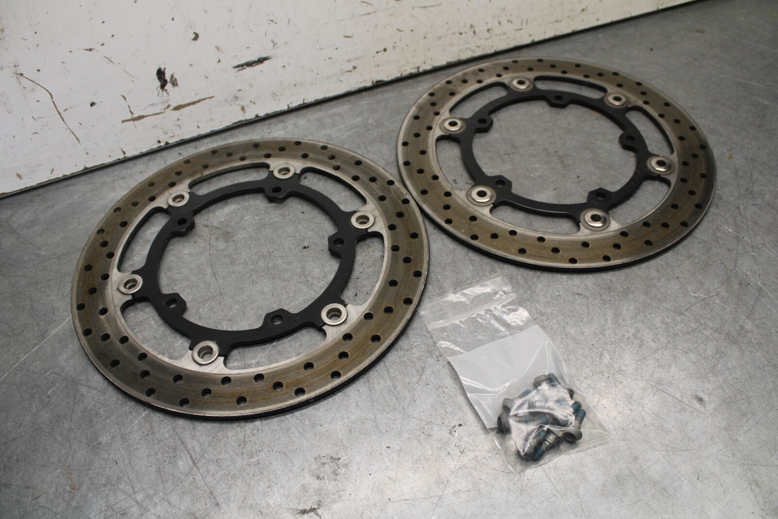 16-21 YAMAHA XSR900 FRONT LEFT RIGHT BRAKE ROTORS DISCS BB664