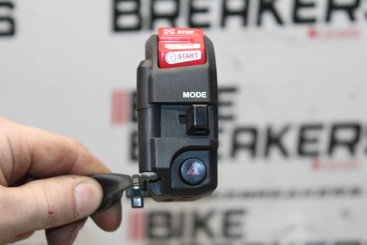 18 YAMAHA SUPER TENERE RIGHT CLIP ON HANDLE KILL OFF START SWITCH SWITCHES BB832