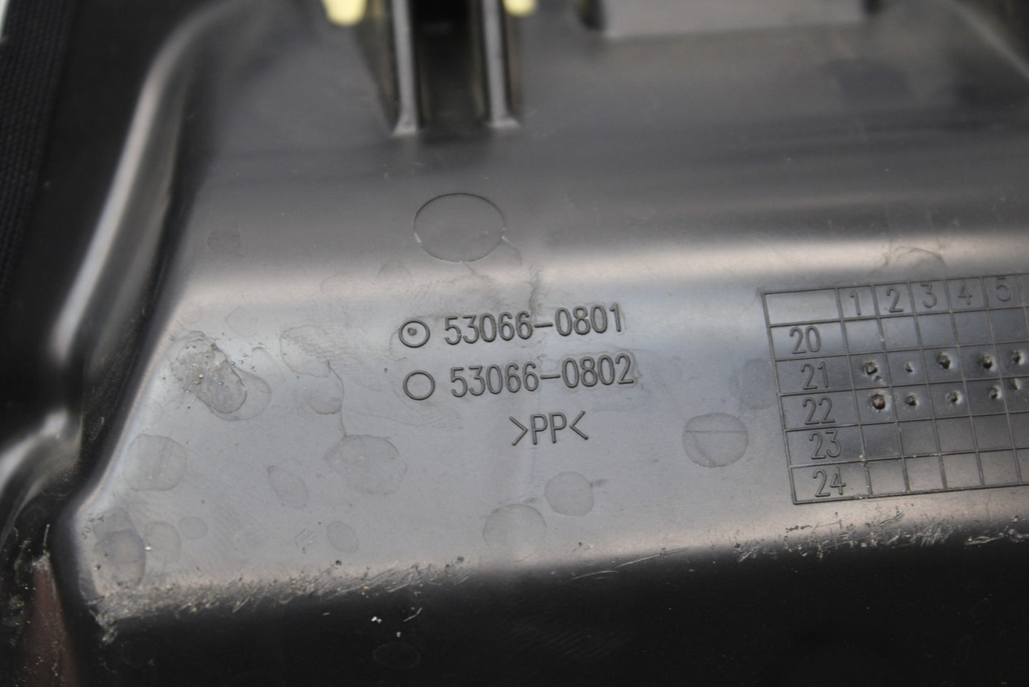 18-23 KAWASAKI NINJA 400 EX400 ABS FRONT DRIVERS SEAT PAD SADDLE PILLION BB192